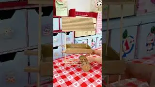 Diy xe đẩy b&aacute;n h&agrave;ng | Ice cream cart made from cardboard #cardboardcraft  #diy  #handmade