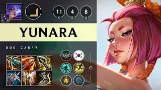 Yunara Carry vs Kai'Sa KR Challenger Patch 25 21 KR League of Legends Challenger Gameplay