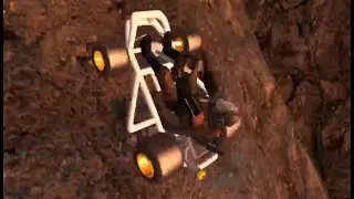 some guy built a PVC pipe go kart in his garage and then took it up an almost vertical slope.mp4