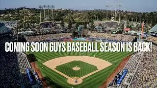 Coming Soon Baseball Season Is Back!