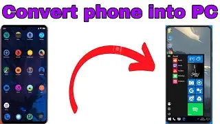 How to convert phone into computer|Pc|Make your phone like computer|Mobile tips and tricks|Technical