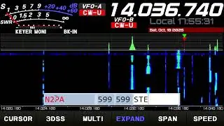 2025-10-18 Ham radio contacts - SSB/CW part 2