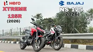 Hero Xtreme 125R (2026) vs Bajaj Pulsar Ns125 (2026) || Drag Race || Unexpected Result