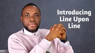 WELCOME TO LINE UPON LINE || A message from the founder & Executive Director 