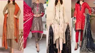 Jacquard Dress Design //Jacquard Suit Stitching Ideas//Eid Collection 2025//Lawn Dresses