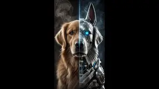 From good boy to iron beast 🤖🐕Hyper-realistic robotic dog transformation.Follow IronCanine for more.