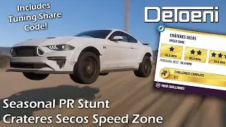 Руководство по скоростной зоне Crateres Secos для современных маслкаров в Forza Horizon 5