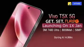 Полные характеристики и дата выхода Vivo T5X 5G в Индии | Цена Vivo T5X в Индии | Особенности Viv...