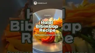 #Halal #Bibimbap #recipe #koreanfood #halalfood #halalfoodvlog #korean #idol