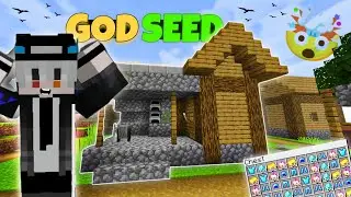 4 VILLAGE At Spawn 🤯 & 5 BLACKSMITH 🤩 || GOD SEED'S For Minecraft PE 1.20+ [HINDI]