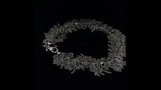 Claudia Milic Sterling Silver Black Siara Bracelet #designyard #statementbracelet #blackbracelet