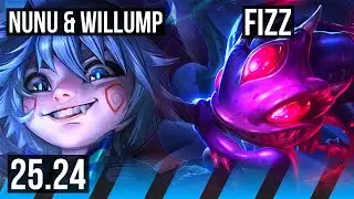 NUNU & WILLUMP vs FIZZ (MID) | KR Diamond | 25.24