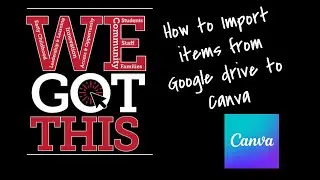 How to Import Google Drive Items to Canva