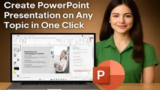 Create PowerPoint Presentation on Any Topic in One Click Using AI