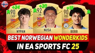 EA FC 25 WONDERKIDS 🇳🇴 ✸ ЛУЧШИЕ МОЛОДЫЕ НОРВЕЖСКИЕ ТАЛАНТЫ В РЕЖИМЕ КАРЬЕРЫ! При участии NUSA, NY...