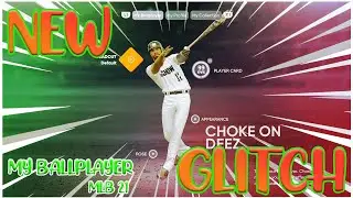 NEWEST GLITCH in MLB The Show 21- My Ballplayer Glitch!!!