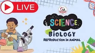 Reproduction in Animal | Challengers Group | Science Class live session🔬#live #session #trending 