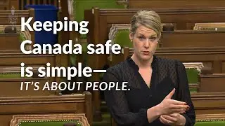 Keeping Canada safe is simple&mdash;it&rsquo;s about people.