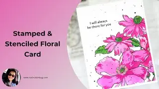 Create Stunning Floral Cards with Ease! | Altenew Stamp & Stencil Tricks