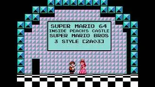 Super Mario 64 - Inside Peach's Castle (SMB3 Style) [Famitracker]