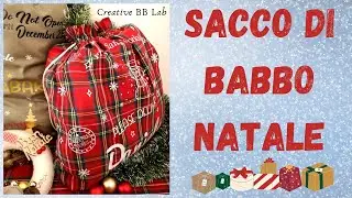 Sacco di Babbo Natale Personalizzato 🎅 - Cucito creativo passo passo di Creative BB Lab
