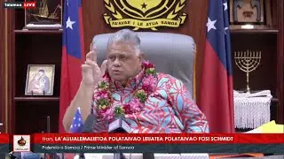 Feiloaiga a le Afioga ile Palemia, Laaulialemalietoa ma le Au Tusitala & Au Faasalalau - 19 Ianuari