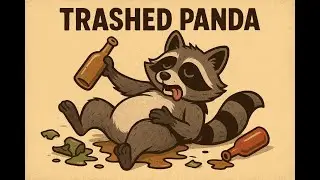 Trashed Panda