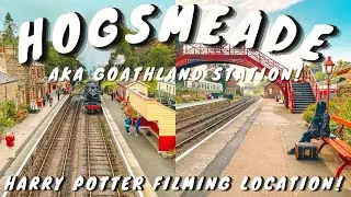 How to Visit Hogsmeade Station in Real Life | Goathland Harry Potter Filming Location!