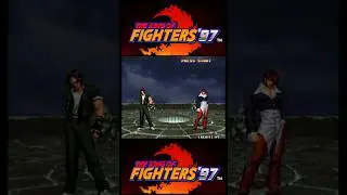 The Kof 97 Kyo Vs Iori Yagami #kof #arcade #snk