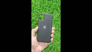 Black Ultrasoft Silicone Case For Apple Iphone 11