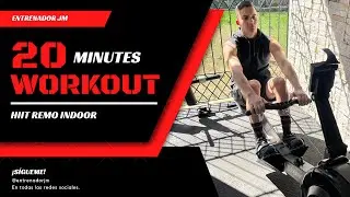 20 Minutes HIIT Rowing Workout | HIIT de 20 minutos en el remo | Entrenador JM