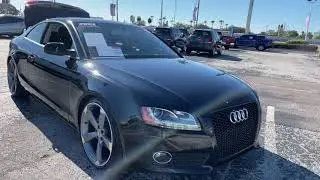 2012 Audi A5 Coupe Quattro Black 2.0l Turbo