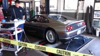 Ferrari F355 F1 Dyno!