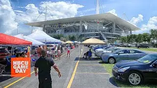 Rattlers and Tigers HYPE at OBC tailgate