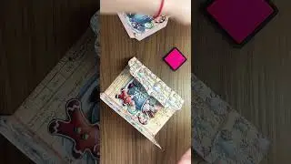 How to Make a Cozy Christmas Hot Chocolate Junk Journal Folio 🎄✨ #JunkJournal