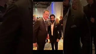 Junior NTR with Breden Fraser #ramcharan #juniorntr #RRR #oscars95