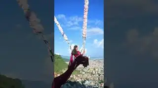 Adventure loveNepal beautiful shorts fun masti swing exploring Nepal song Aapna har din yese jiyo