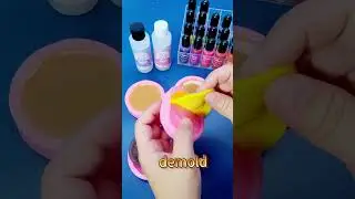 How to make squishy hamburger by mold marking kit #squishy #relief