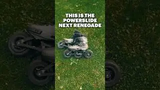 AWESOME off-road skate: Powerslide Next Renegade #offroadskating #rollerblading