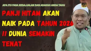PANJI HITAM AKAN NAIK PADA TAHUN 2026‼️DUNIA SEMAKIN TENAT⁉️ USTAZ AUNI