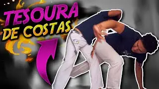 🔥 Como ENTRENAR TÉCNICAS de CAPOEIRA en casa ( TESOURA de COSTAS ) CAPOEIRA TRAINING FOR BEGINNERS🔥