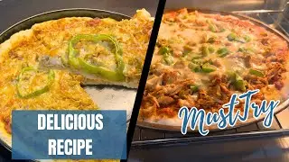 Easy Homemade Pizza 🥰 | Bakery-Style Soft Crust & Masala Chicken Topping | Biya&rsquo;s Kitchen