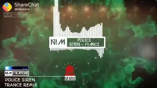 Police siren trance remix BGM