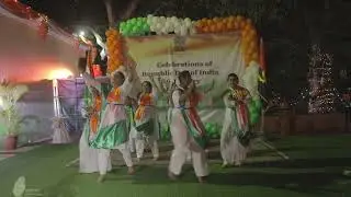 Cultural Performances on the occasion of 74th Republic Day of India at Indian Embassy in #Angola