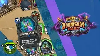 Hearthstone: The Boomsday Project Card Reveal - Necrium Blade