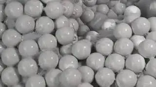 Gray clay and slime asmr video! &deg;♡&deg;