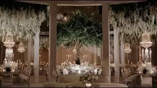 A Wedding Under an Enchanted Hanging Garden