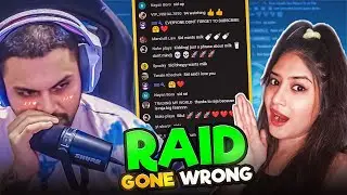 Raid Gone Wrong On This Female Streamer 😱🤕