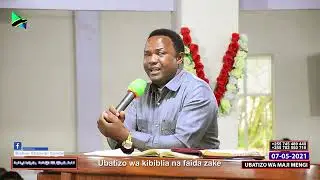 UBATIZO WA MAJI MENGI