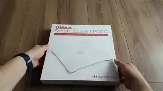UMAX  US10c Smart Scale Unboxing - First start**